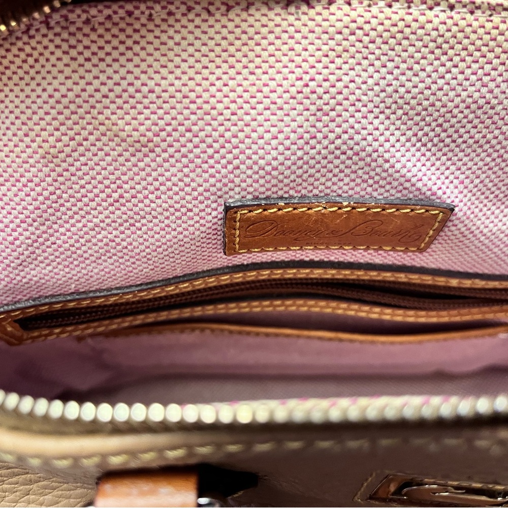 Dooney & Bourke Dillen 2 Pocket Leather Satchel - Picture 16 of 16